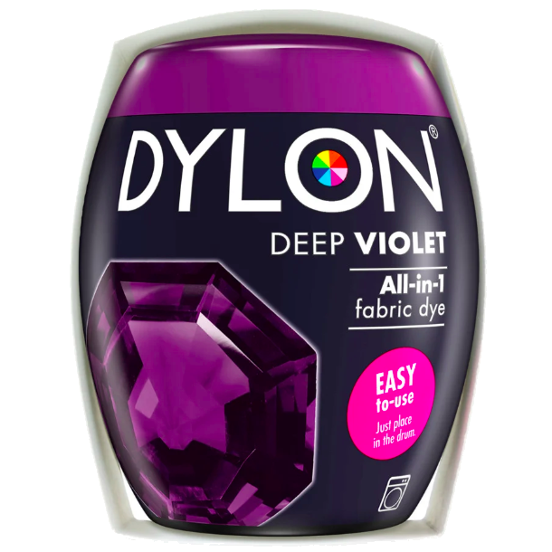 NY! Dylon maskinfarve (Deep Violet) All-in-1