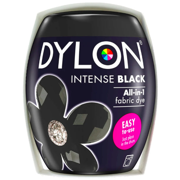 NY! Dylon maskinfarve (Intense Black) All-in-1