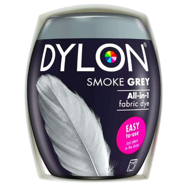 NY! Dylon maskinfarve (Smoke Grey) All-in-1