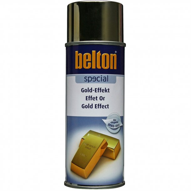 Belton effektspray med guldeffekt