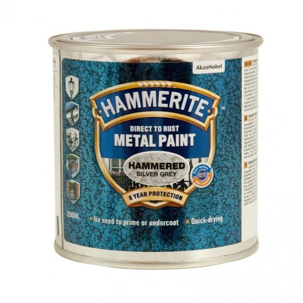 Hammerite hammer effekt 250 ml vlg farve.