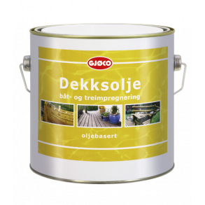 Dekksolje / skibsolie-3 ltr