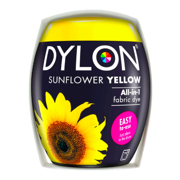 Dylon maskinfarve (sunflower yellow) All-in-1